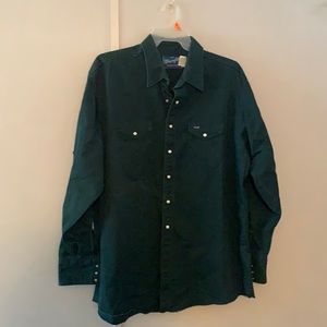 3XLT Wrangler Western Pearl Snap